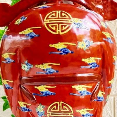 TƯỢNG THẦN TÀI GẤM VẼ TAY